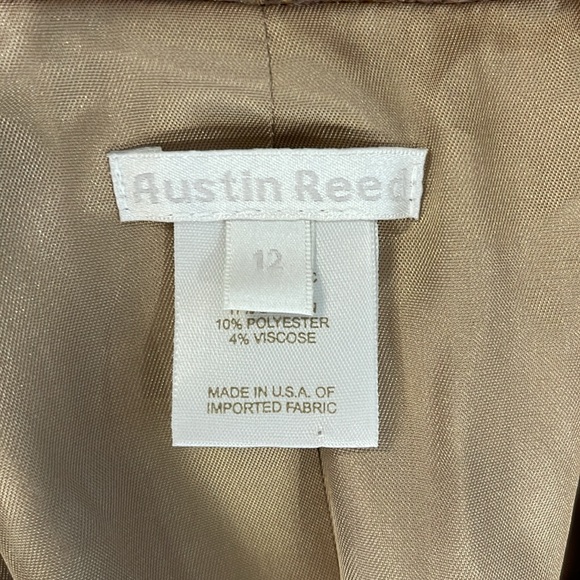 Austin Reed Vintage Ribbon Sash Waist Blazer Coat - Picture 2 of 9